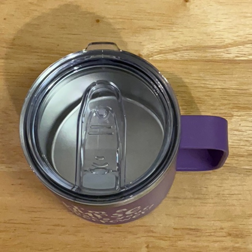 Purple Nurse Mug with Lid - Picture 5 of 10
